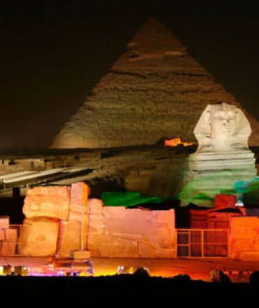 Sound and Light Show at Giza Pyramids