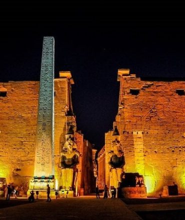 Sound and Light Show at Karnak Temple in Luxor